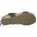 Sandalias Marrones Cuña Velcro InterBios 5316