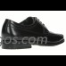 Zapatos Negros Brillo Piel Blucher Cordones Luisetti 19303