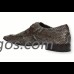 Zapatos Marrones 1 Hebilla Piel Vestir Angel Infantes 12030