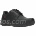 Zapatos Blucher Hombre Negros Piel Cordones Fluchos 8753