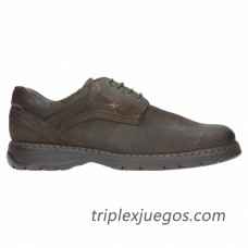 Zapatos Cordones Fluchos 9145 Marrones 