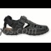 Sandalias Negras Tiras 2 Velcros Zen 874355
