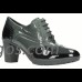Zapato D´ivan Negro-Gris Tacón 6034