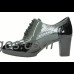 Zapato D´ivan Negro-Gris Tacón 6034