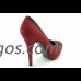 Zapatos Salón Rojos Charol Angari 20409.54