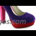 Zapatos Luichinny Tacon Multicolor Ante L26111