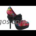 Zapatos Fresas y Lunares Tacón Iron Fist IFLPLH0036