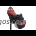 Zapatos Fresas y Lunares Tacón Iron Fist IFLPLH0036
