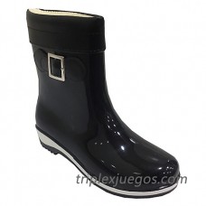 Bota de agua Negra-Zapatos de mujer