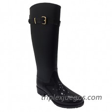 Bota de agua Negra ZAV50-Zapatos de mujer