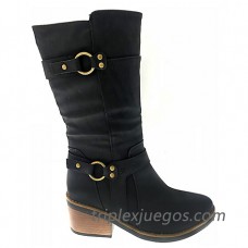 Bota GQ17002 Negro Dinastella-Zapatos de mujer