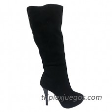 Bota Negra ZAT32 Todopiel-Zapatos de mujer