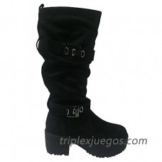 Bota Negra ZAV22 Todopiel-Zapatos de mujer